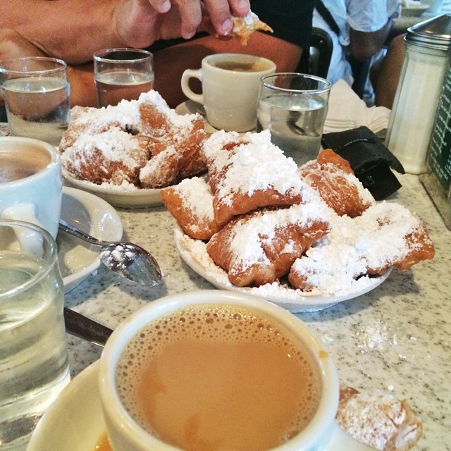 Beignets (life does not get much better)