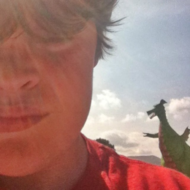 Don't look now but I think that's a Tennessee dragon behind you.