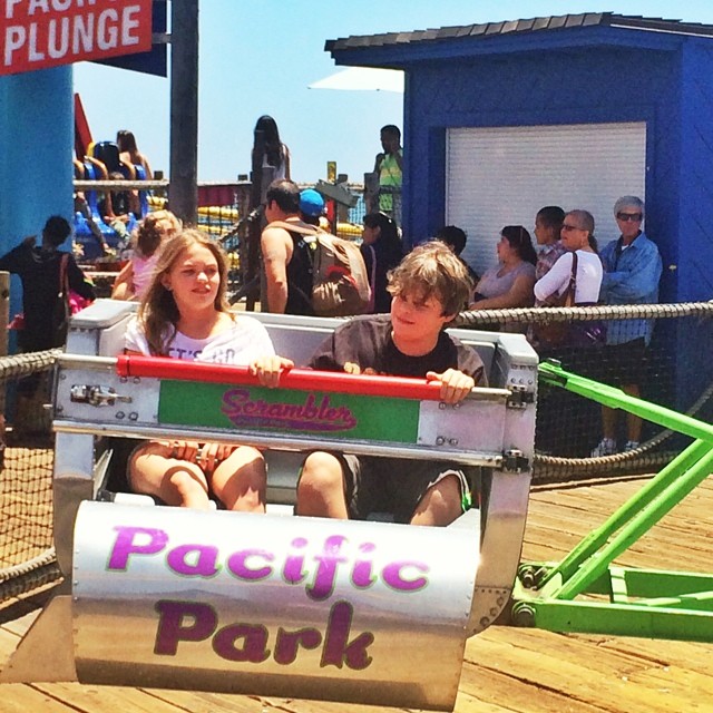 #pacificpark #santamonica #santamonicapier #pier Slow & Steady!