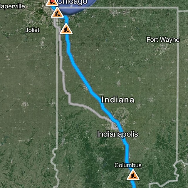 Leg #2 -- Tomorrow #louisville #kentucky through #indianapolis and on to 2 days in #Chicago #illinois including a #cubs game!