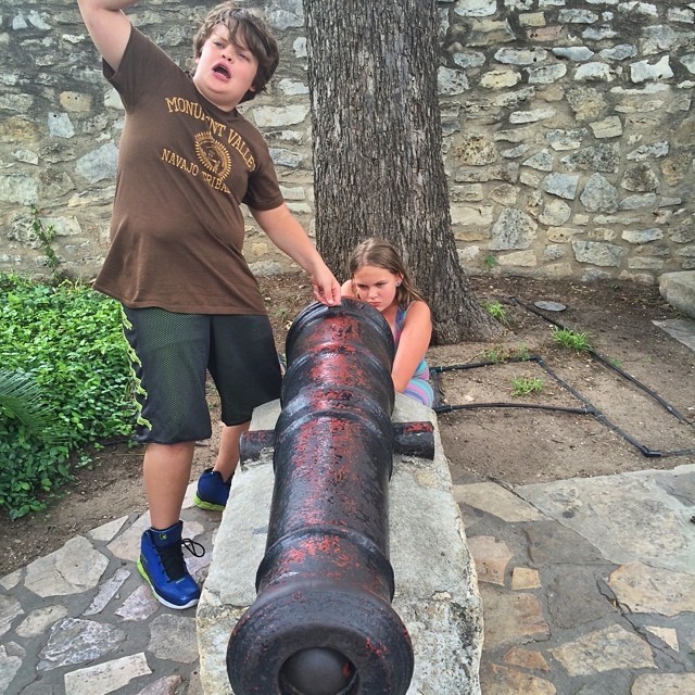 Spanish Canon at the Alamo