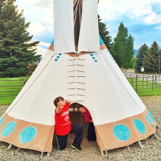 #cowboys & #indians in #cody #wyoming