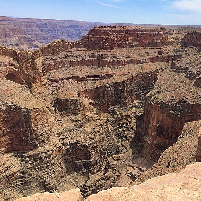 The Grand Canyon (the camera in no way does it justice)