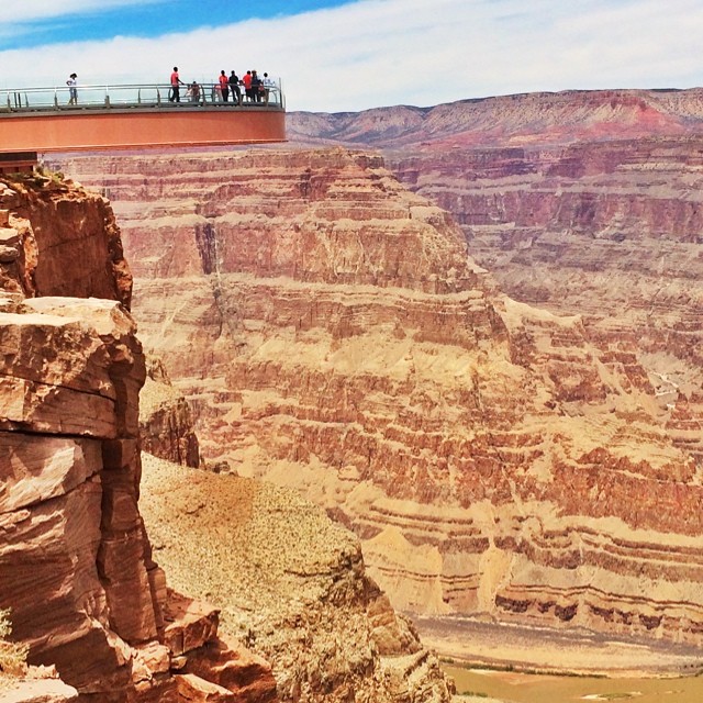 #grandcanyon #grandcanyonwest #skywalk The Grand Canyon Skywalk.