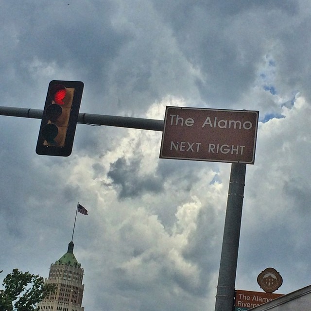 On to the Alamo...