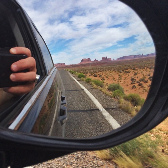 From Monument Valley we headed towards Four Points