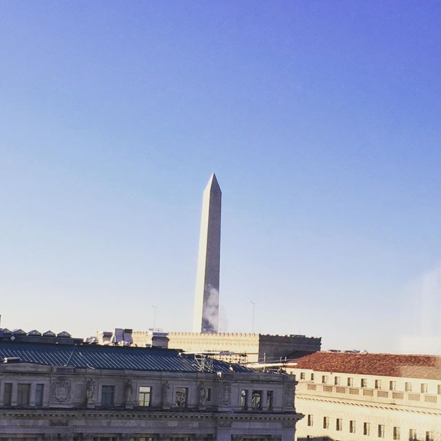 The view from my hotel room. #washingtondc