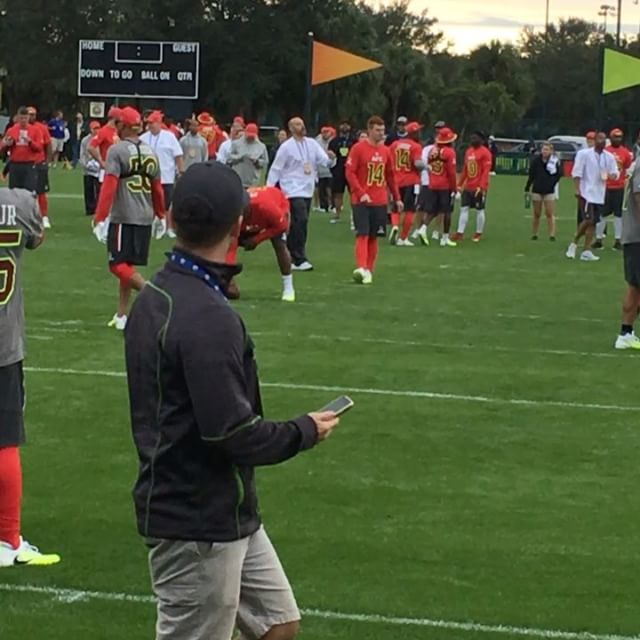 #probowl #nflprobowl AFC practice.