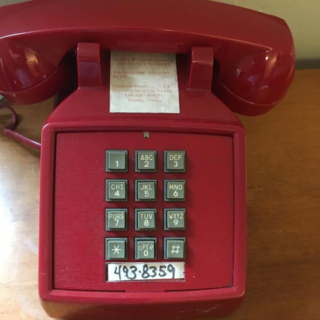 Crimson Phone at #wigglesworth Dorm.