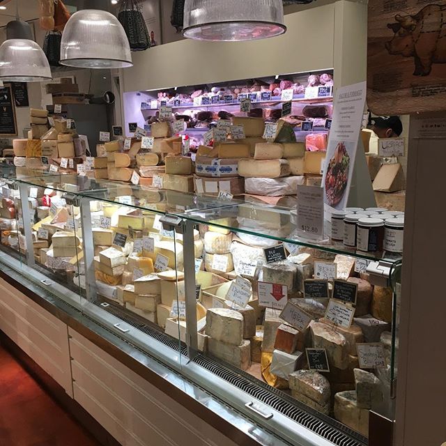 @eatalydowntown Salty Meat & Cheese as far as the eye can see - what to choose for dinner.