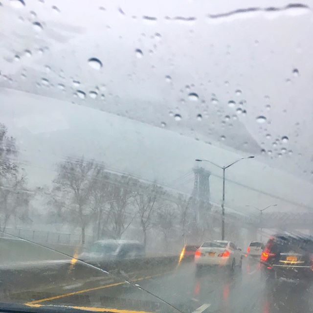 Memories of when Kris and Ed used to play hardcore tennis under the Williamsburg Bridge