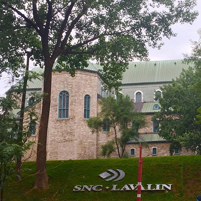 #Montreal SNC-Lavalin headquarters. Engineering company that is headquartered in a very old building- beautiful.