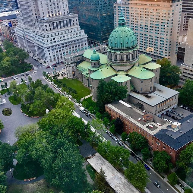 View from hotel in Montreal.